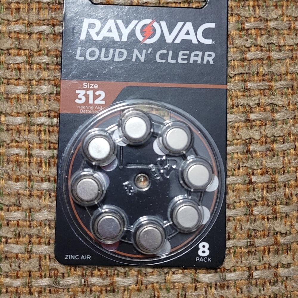Rayovac Hearing Aid Batteries (80 batteries)